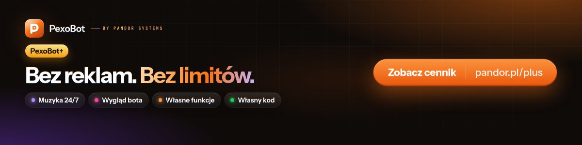 PexoBot+ — bez reklam i bez limitów